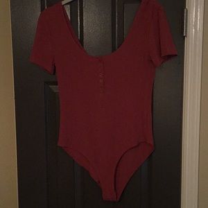 Burnt Orange Bodysuit